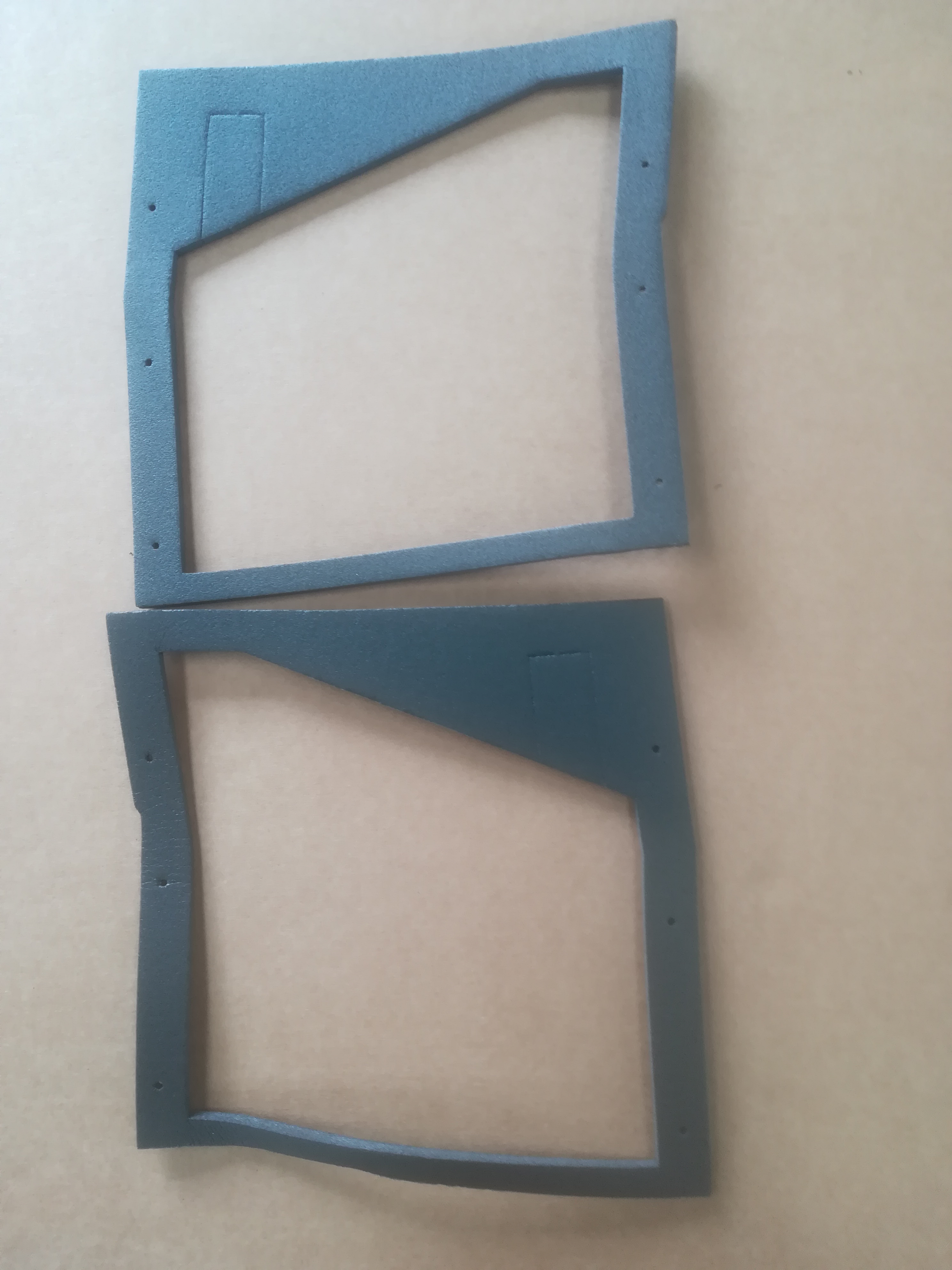 Product image: RANGE ROVER CLASSIC 2 DOOR REAR LAMP TO BODY GASKETS NO FOG