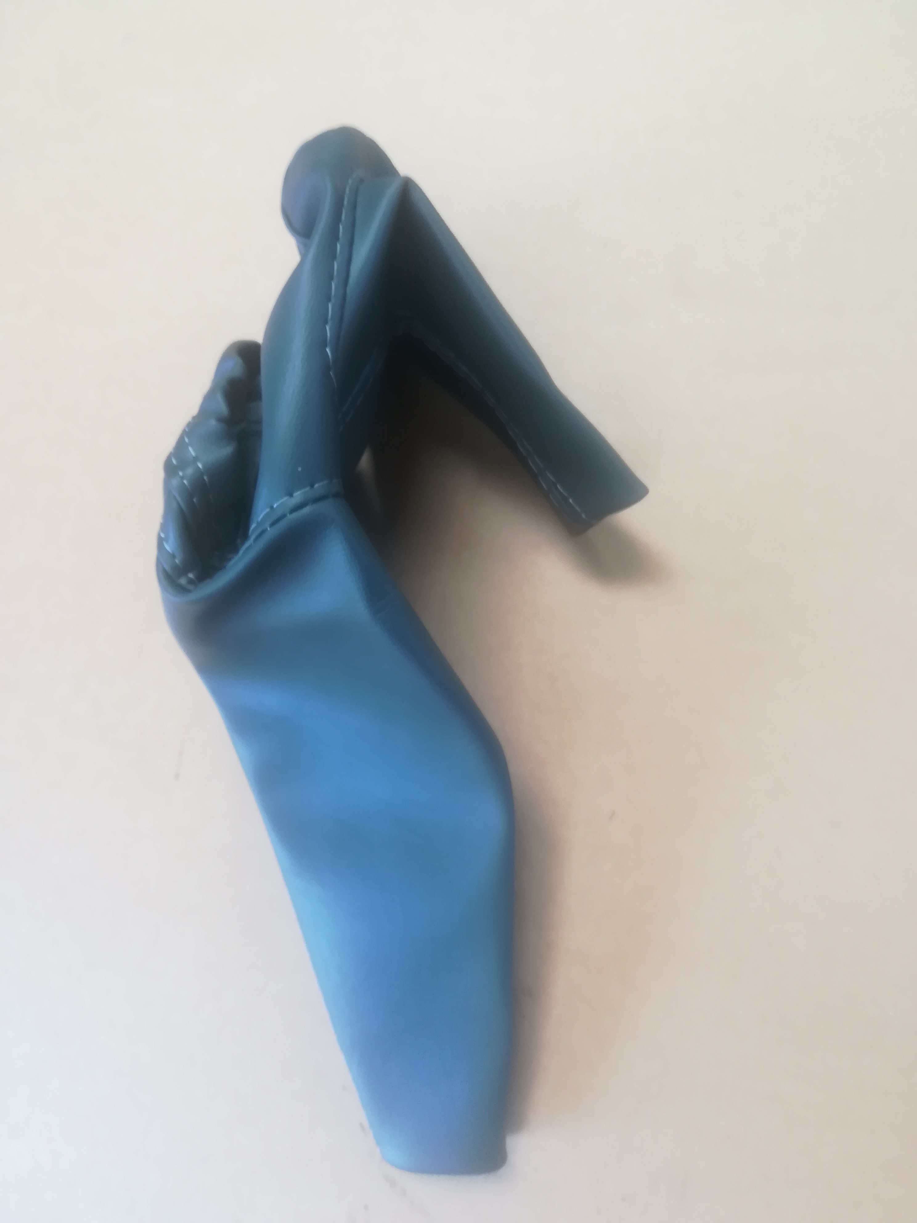 Product image: LAND ROVER DEFENDER GEAR LEVER GAITER GREY VINYL