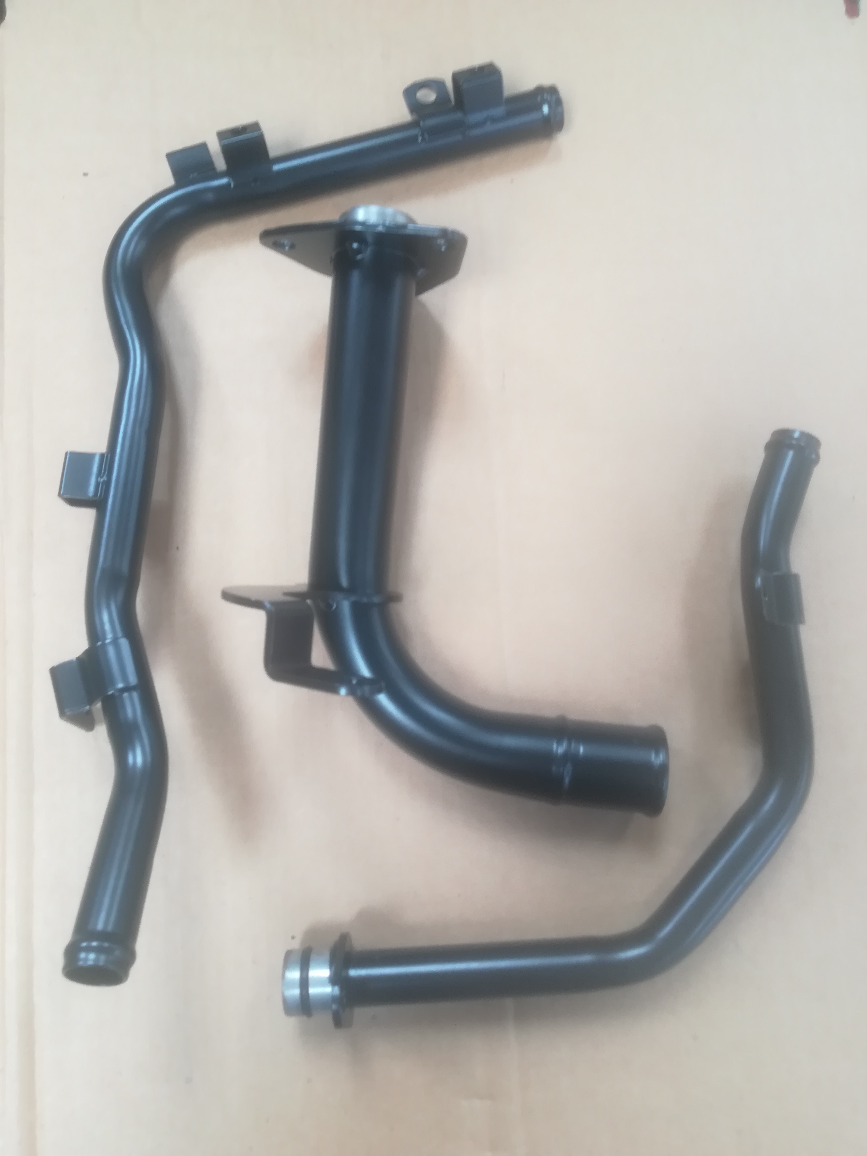 Product image: RANGE ROVER P38 MOTEC TOP HEATER PIPES FULL KIT UK O.E.M